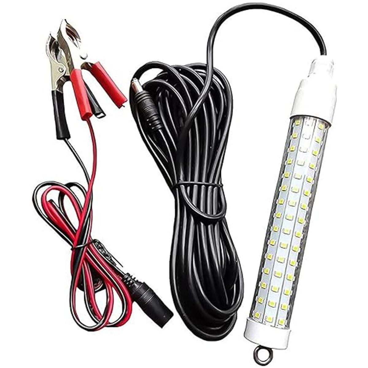 Lámpara de pesca sumergible LED de 12 V y 120 LED