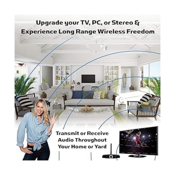 Transmisor o receptor de audio Bluetooth de largo alcance_2