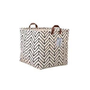 Cesta de almacenamiento de lona plegable organizador con