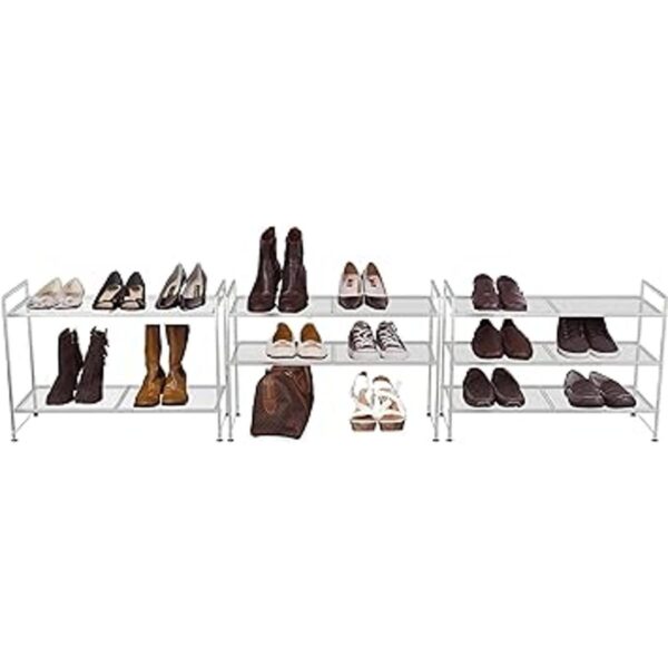 Estante para zapatos de 3 baldas