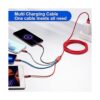 Cable de carga múltiple 4 en 1 4A Paquete de 2 cables de_3