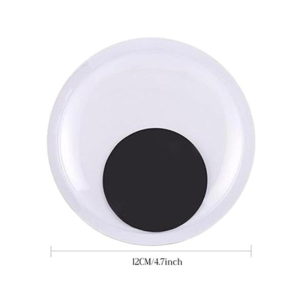 DECORA Ojos grandes de 6 pulgadas con autoadhesivo para