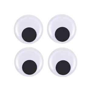 DECORA Ojos grandes de 6 pulgadas con autoadhesivo para