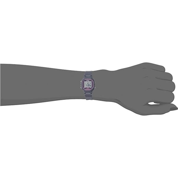 Womens LA20WH1ACF Classic Digital Black Resin Watch_2