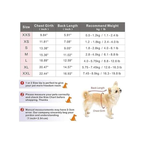 Idepet Suéter clásico de punto para perro abrigo de forro_6