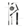 BlueSunshine Linterna LED telescópica flexible y_4
