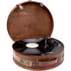 ClearClick Tocadiscos vintage para maleta con Bluetooth y_1