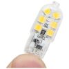 Bombillas LED G4 G4 con base bipin de 1.5 W equivalente a