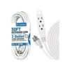 Cable de extensión de 3 salidas de 50 pies certificación_1