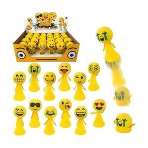 Jumping Emoji Popper Lanzadores de primavera suministros_1
