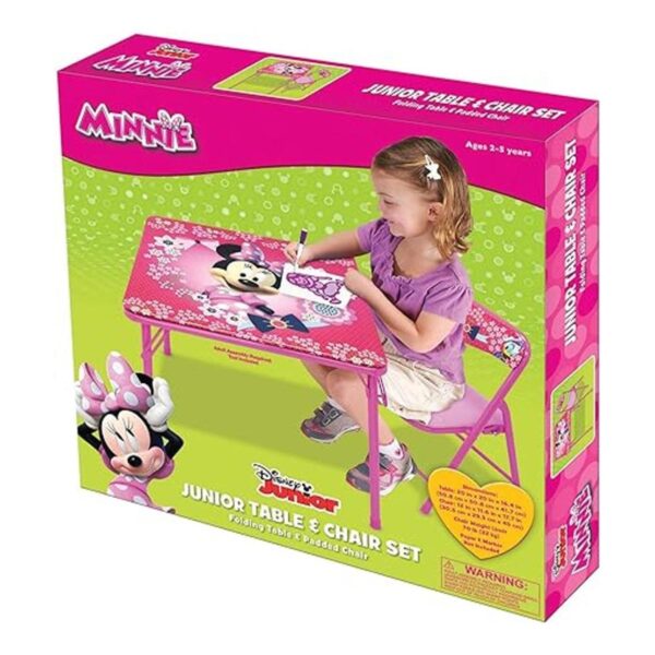 Minnie Mouse Table Blossoms Bows Jr. Juego de_3