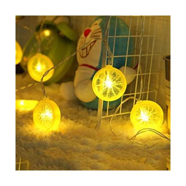 Guirnalda de luces de hadas con 20 luces LED funciona con_1