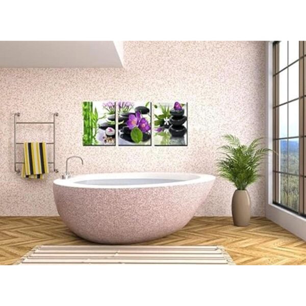 Lienzo decorativo para pared 3 paneles diseño moderno de