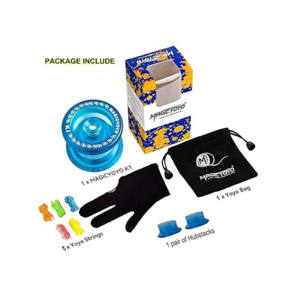 Magicyoyo YoYo K1Plus con bolsa Yoyo 3 cuerdas y guante