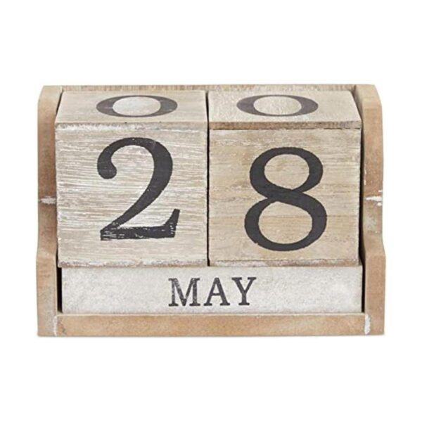 Juvale Bloques de calendario de escritorio de fecha_1