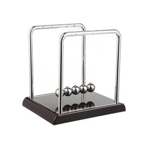 Péndulo cuna de Newton bolas cinéticas para la decoración_1