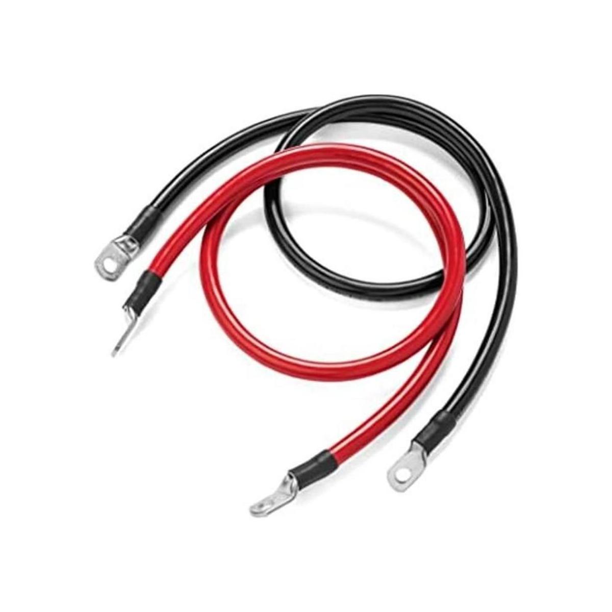 Spartan Power Juego de cables de batería calibre 2 de 2