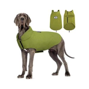 DENTRUN Abrigo de forro polar para perros en invierno_1