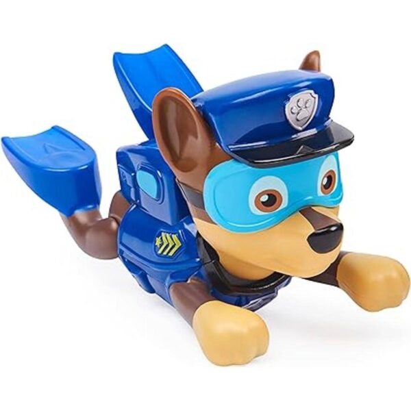 SwimWays Paw Patrol Paddlin Pups Chase juguetes de baño_1