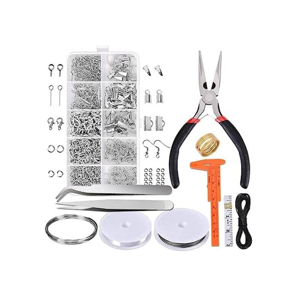 Paxcoo Kit de suministros para hacer joyas herramienta de