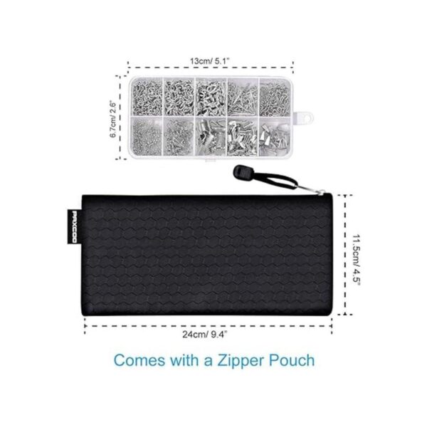 Paxcoo Kit de suministros para hacer joyas herramienta de