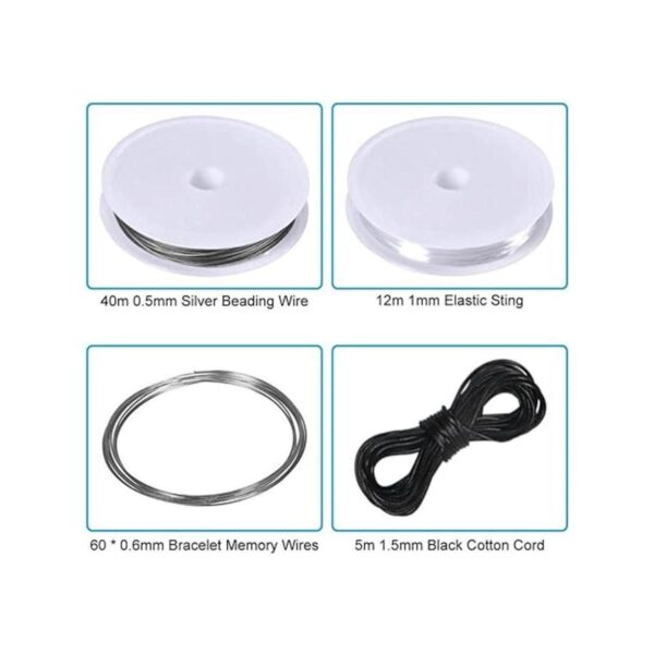 Paxcoo Kit de suministros para hacer joyas herramienta de