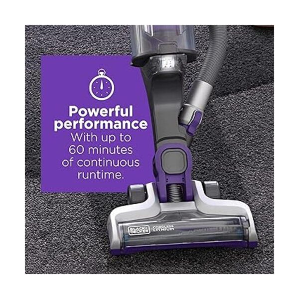 BLACKDECKER Power Series Pro Pet Aspiradora inalámbrica_4