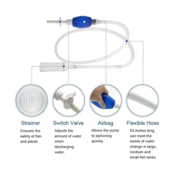 GreenJoy Kit de limpieza de acuario para peceras juego de_2