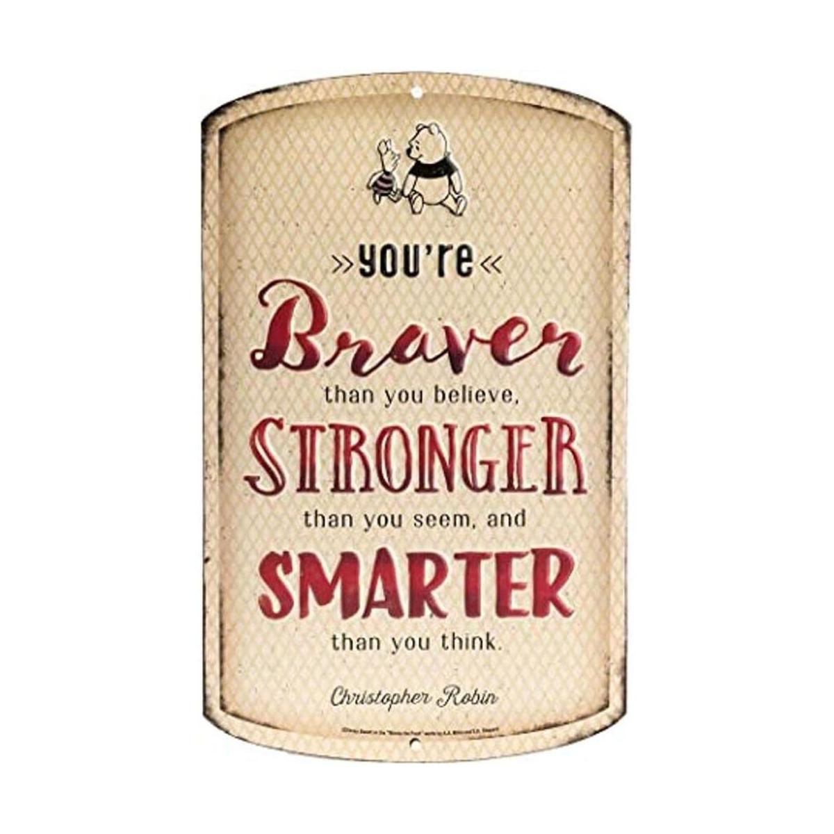 Open Road Brands Disney Winnie The Pooh Braver Stronger