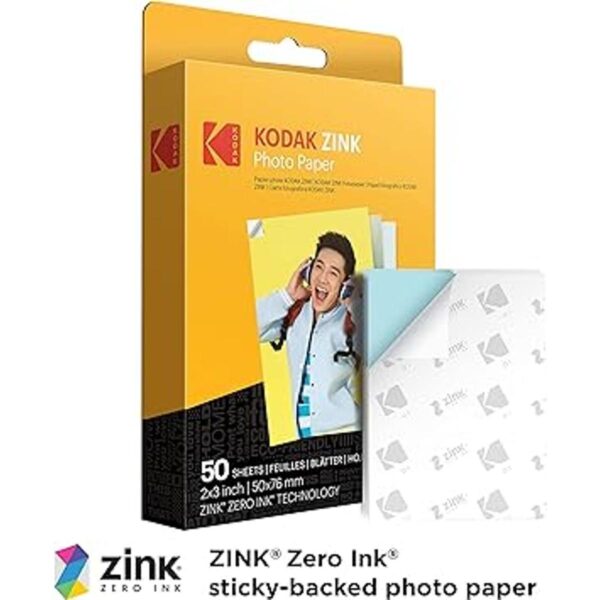 Kodak Papel fotográfico de zinc prémium de 2 x 3_2