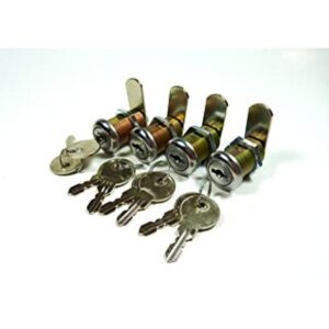 4Pk 78 Cam Lock doble Bitted con 6Disc Vaso Keyed_1