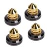 Juego de 4 tacos para altavoces dorados para subwoofer_3