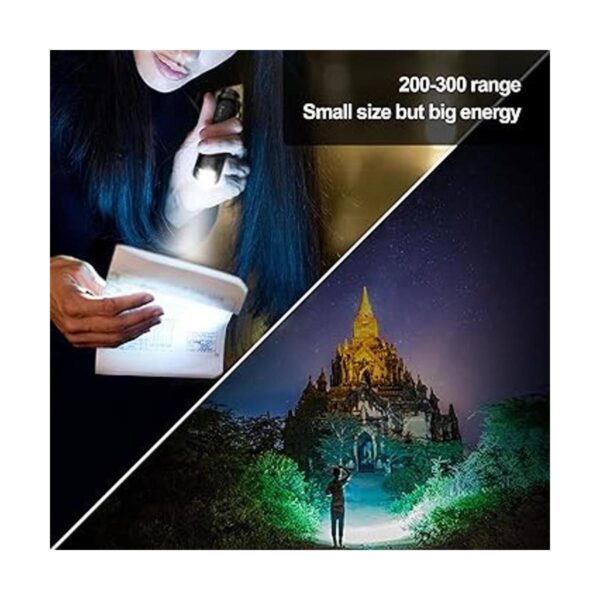LETMY Linterna táctica mini linternas LED superbrillantes