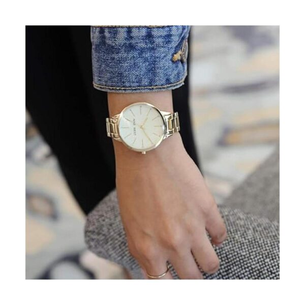 Nine West Womens Crystal Accented Bracelet Watch_2