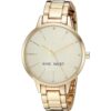 Nine West Womens Crystal Accented Bracelet Watch_1