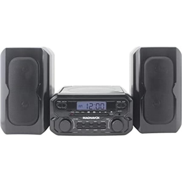 Magnavox MM435MBK Sistema compacto de estante de CD de 3_1