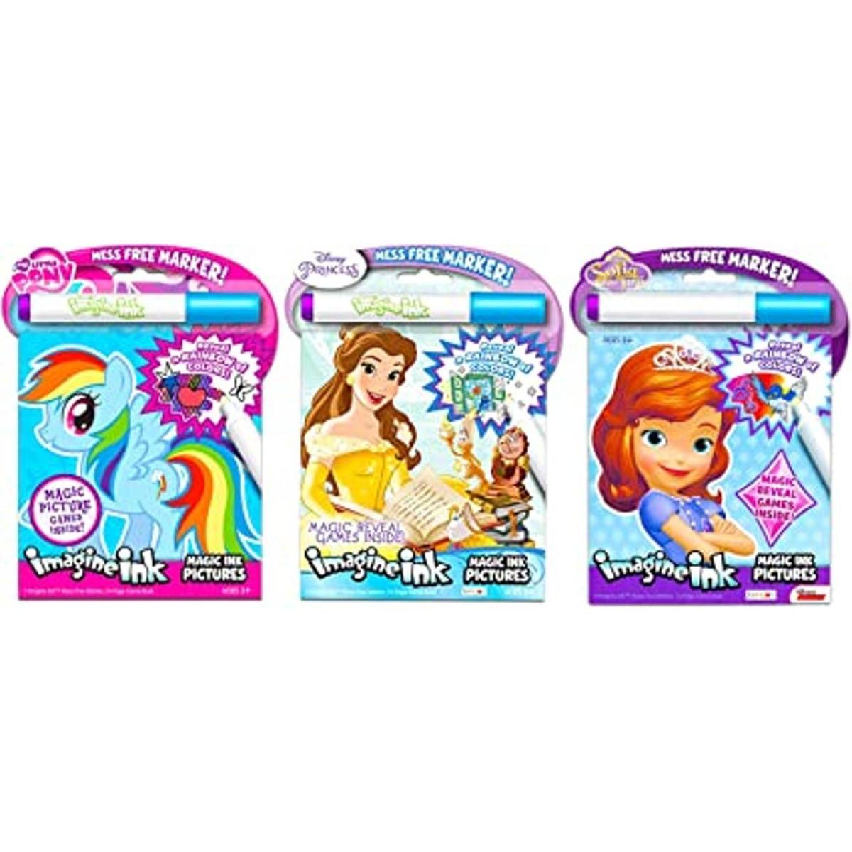 Pack 3 Imagine Ink Magic Pictures Libros de actividades