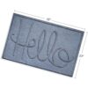 Bungalow Flooring Waterhog Door Mat 2 x 3 Hecho en_3