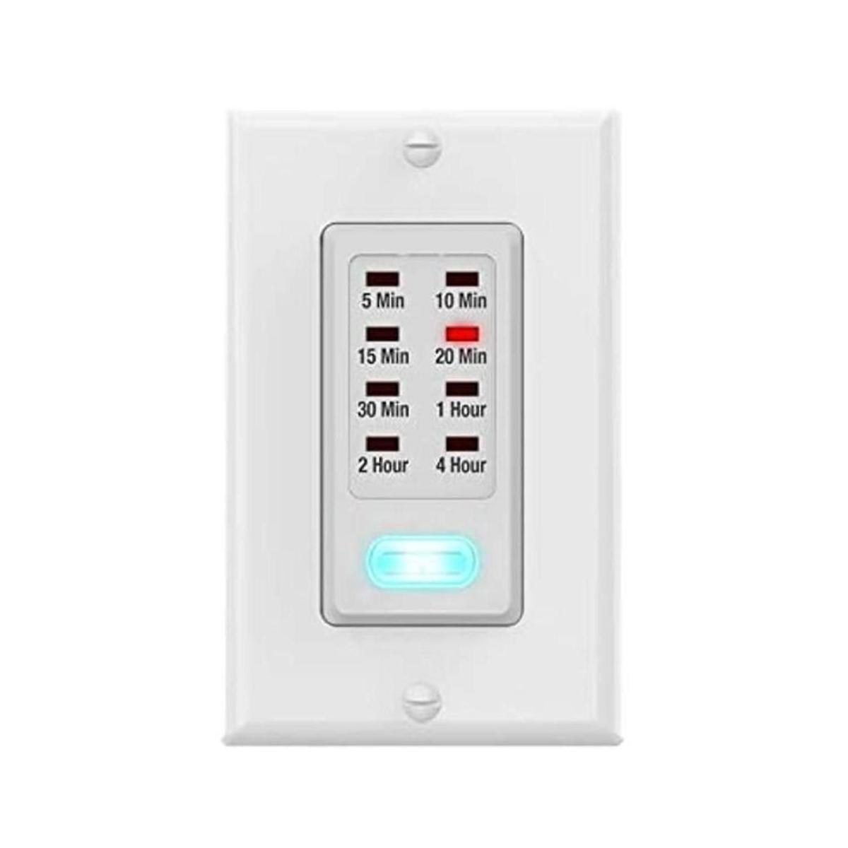 Fosmon Interruptor de temporizador de luz de 4 horas