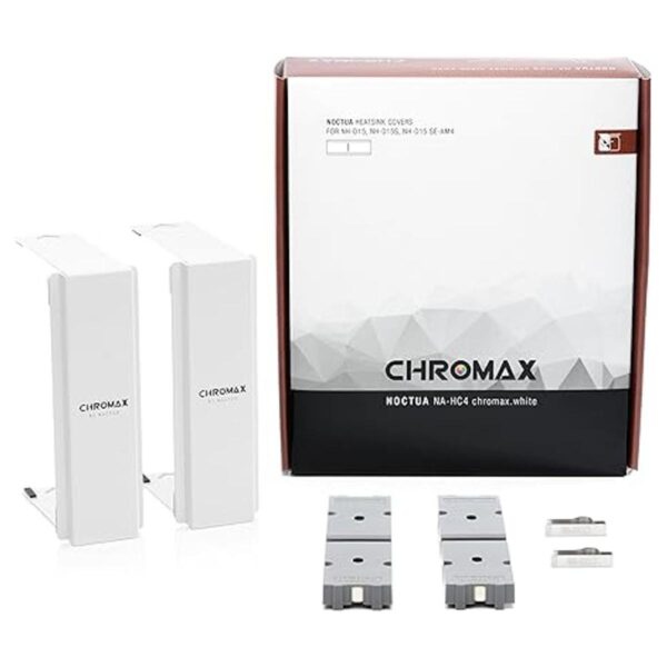 Noctua NAHC4 chromax.White cubierta de disipador de calor_2