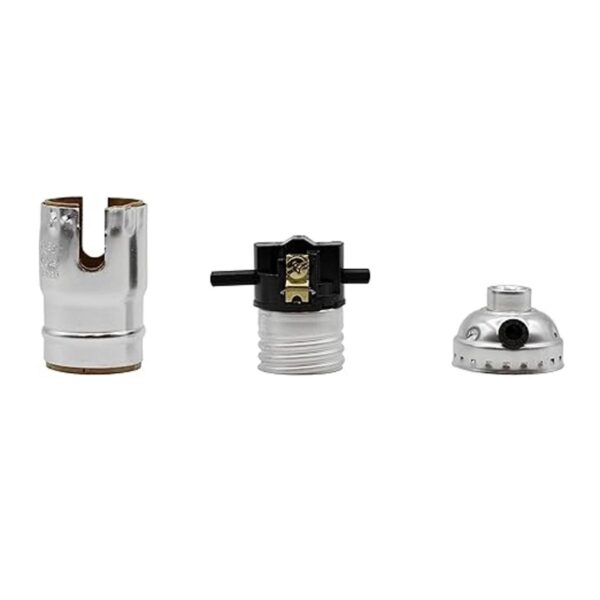 Creative Hobbies Base de plata push Thru onoff lámpara_3