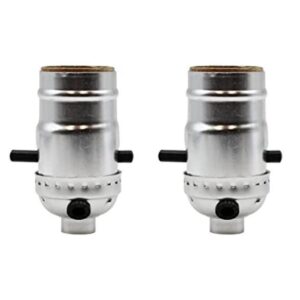 Creative Hobbies Base de plata push Thru onoff lámpara_1