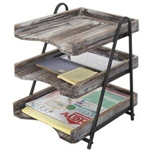 MyGift Organizador de bandeja de papel de 3 niveles para_1