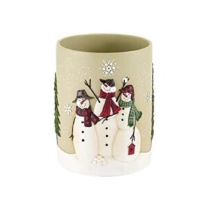 Avanti Linens Snowmen Gathering Collection Papelera_1