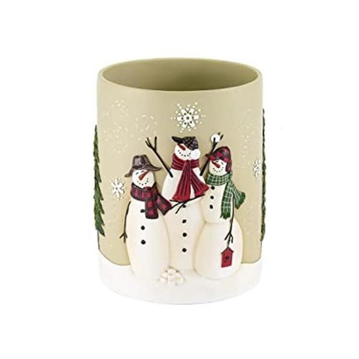 Avanti Linens Snowmen Gathering Collection Papelera