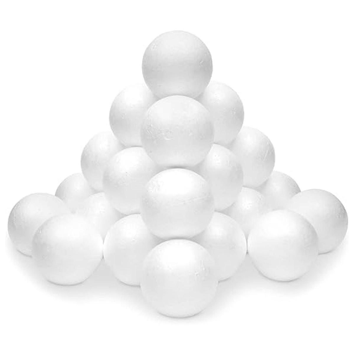 Juvale Paquete de 24 bolas de espuma de 3 pulgadas para