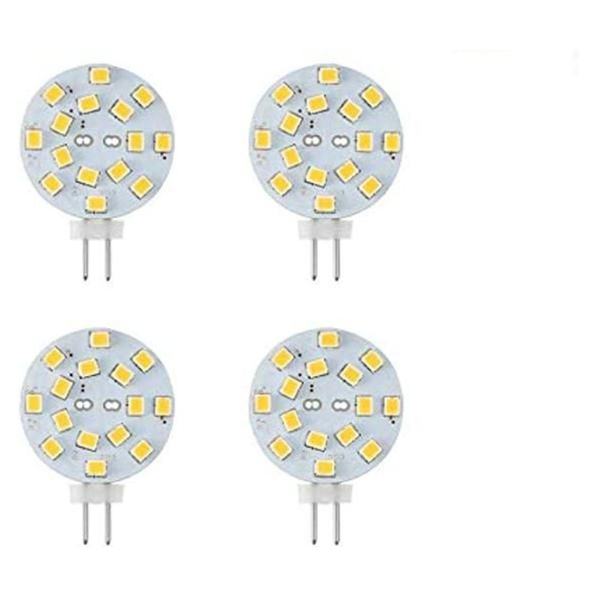 Makergroup Bombilla LED G4 de 12 V de 3 W con dos pines