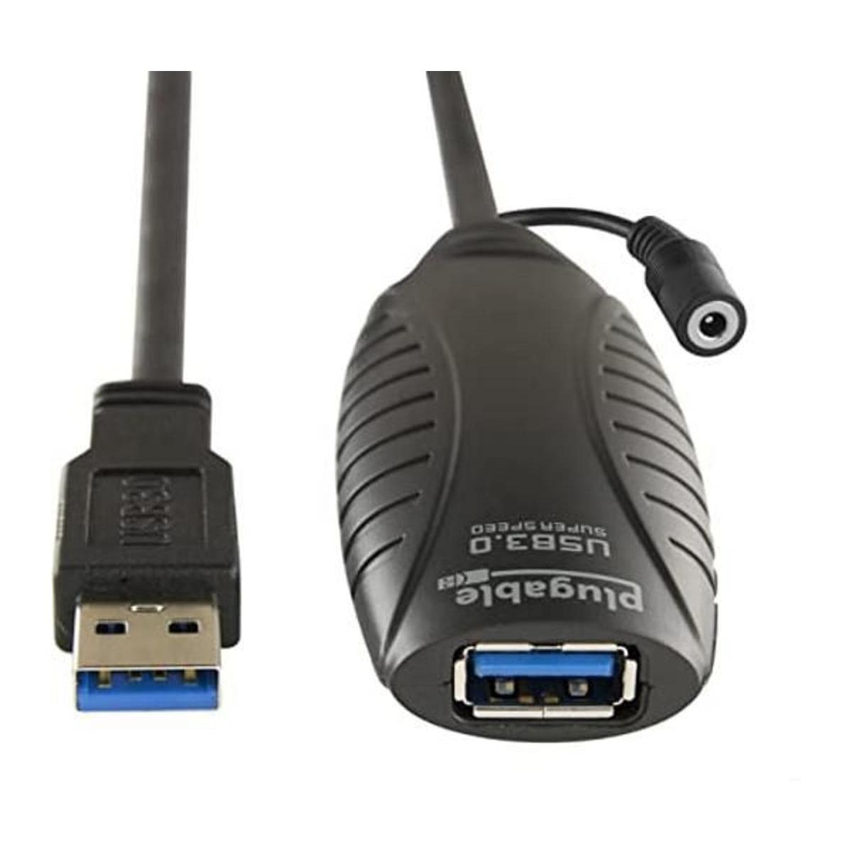 Cable de extensión activo USB 3.0 de 32.8 ft enchufable