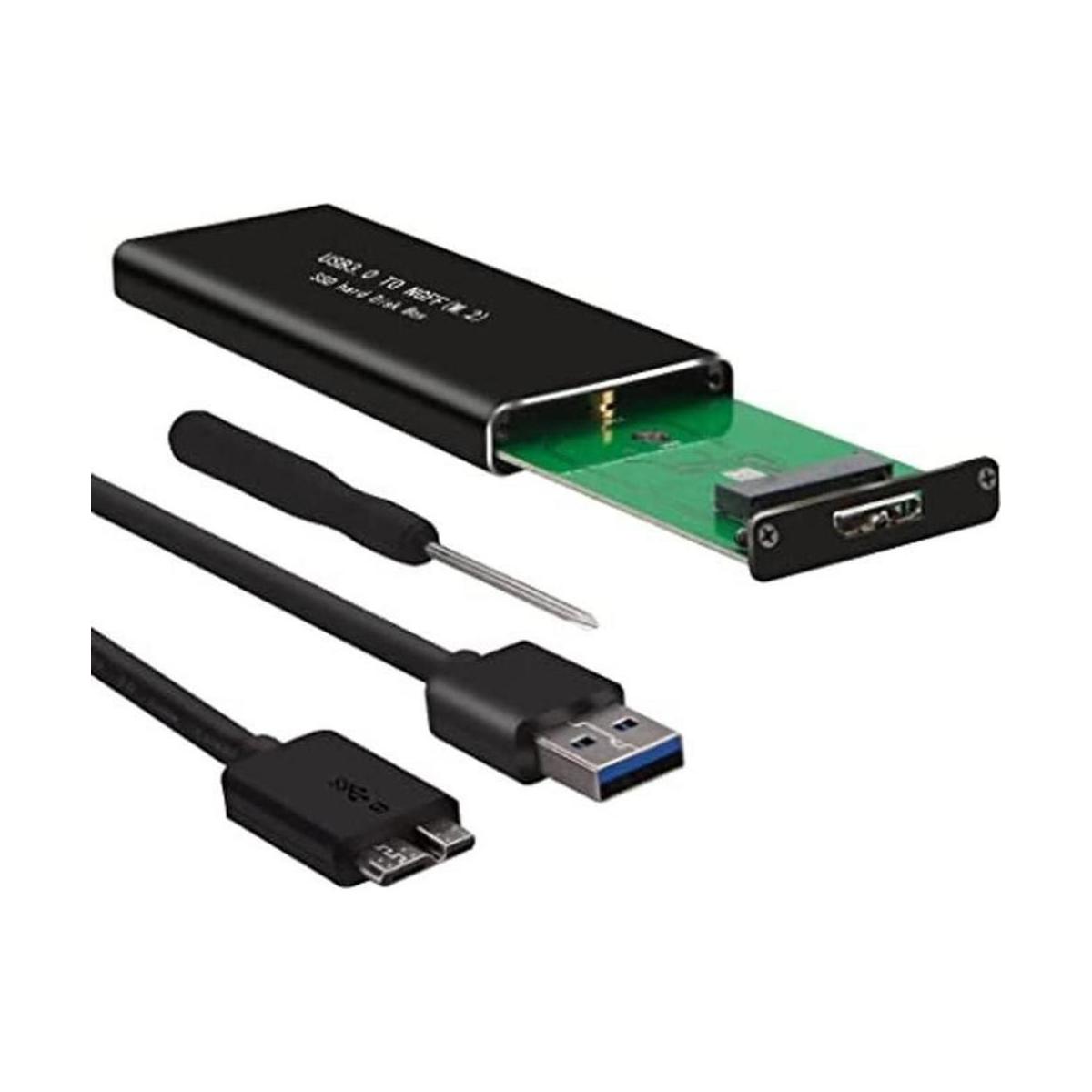 M.2 SATA SSD a USB 3.0 externo SSD adaptador convertidor