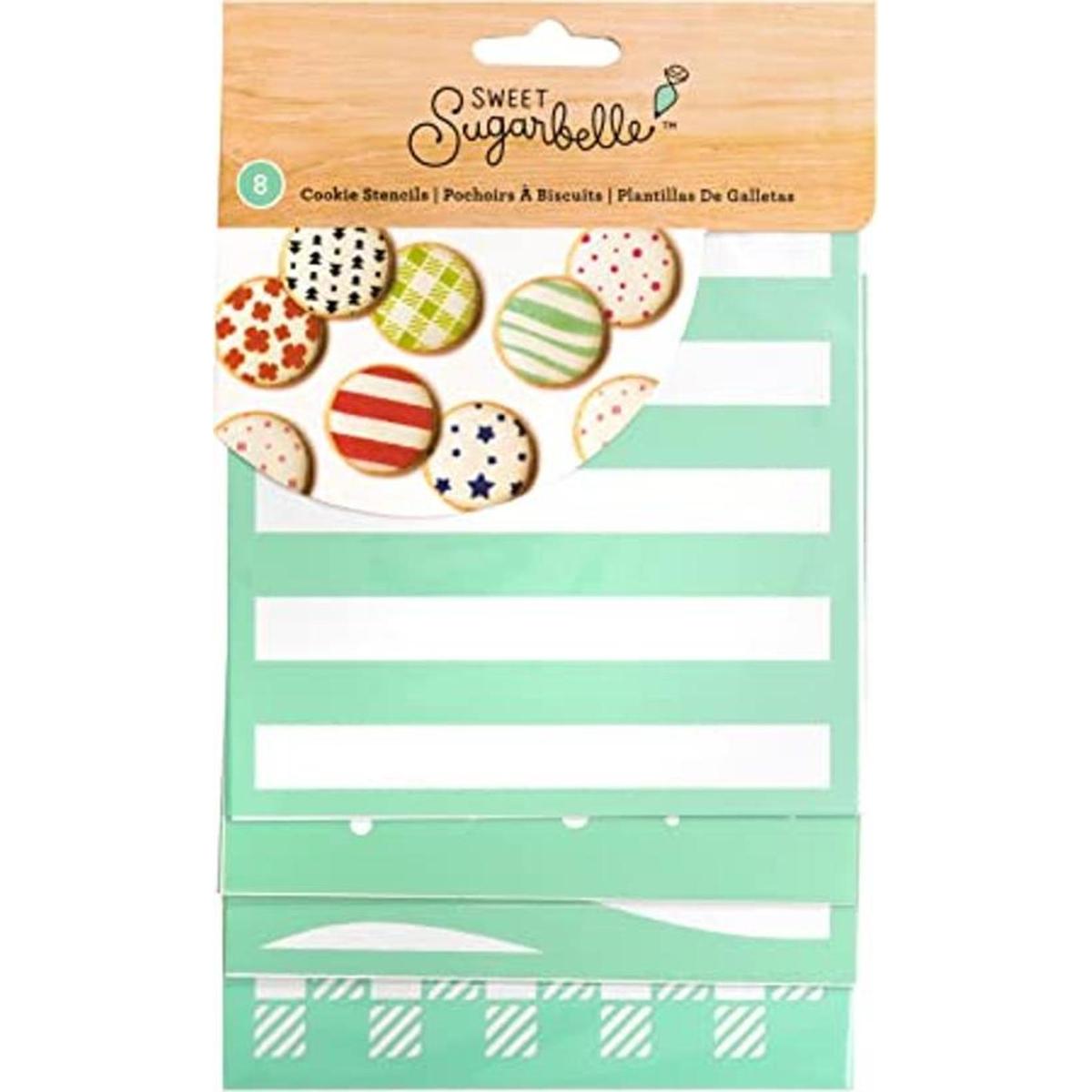 Sweet Sugarbelle 8 plantillas cuadradas de 5 x 5 pulgadas